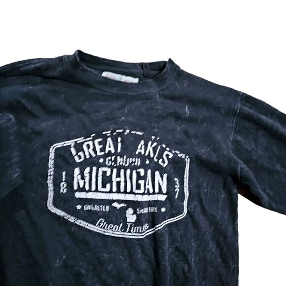 Unisex U.S. VINTAGE Michigan Distressed Sweatshirt Small - Picture 2 of 4